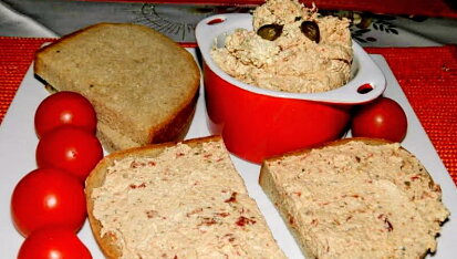 Pomazánka z tofu se sušenými rajčaty