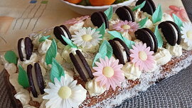Čokoládový dort s Oreo sušenkami