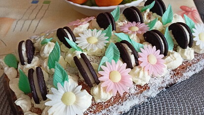 Čokoládový dort s Oreo sušenkami