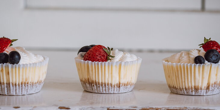 Mini cheesecake podle Míši Landové