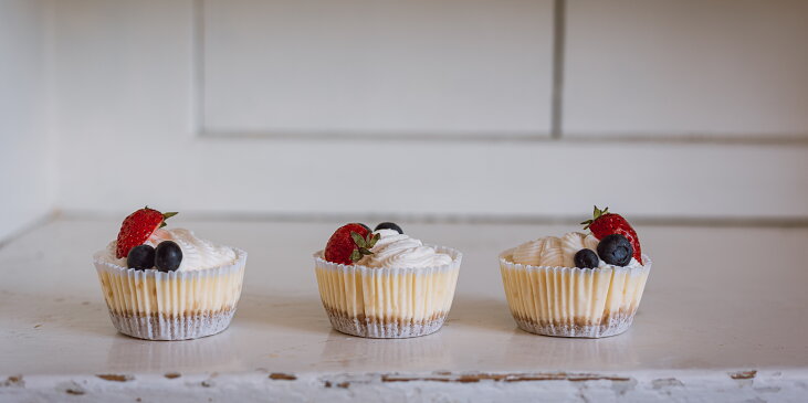 Mini cheesecake podle Míši Landové