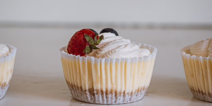 Mini cheesecake podle Míši Landové