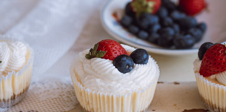 Mini cheesecake podle Míši Landové