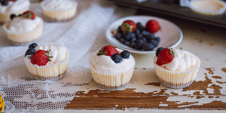 Mini cheesecake podle Míši Landové