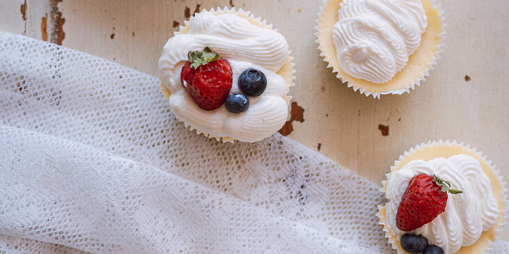 Mini cheesecake podle Míši Landové
