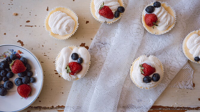Mini cheesecake podle Míši Landové