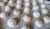 Kokosovo-pomerančové crinkles sušenky