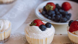 Mini cheesecake podle Míši Landové