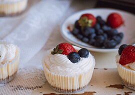 Mini cheesecake podle Míši Landové
