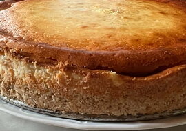 Tvarohový cheesecake s ovesným korpusem