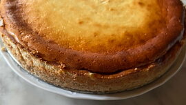 Tvarohový cheesecake s ovesným korpusem