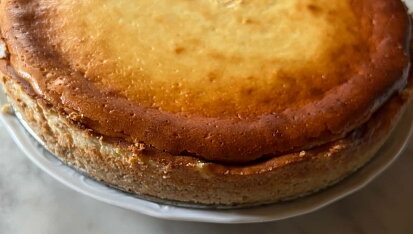 Tvarohový cheesecake s ovesným korpusem