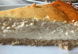 Tvarohový cheesecake s ovesným korpusem