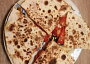 Quesadilla s rajčaty a nivou