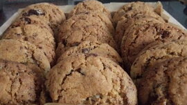 Domácí cookies s čokoládou