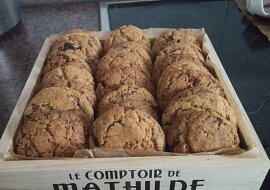 Domácí cookies s čokoládou