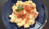 Gnocchi s omáčkou ze tří druhů sýra