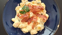 Gnocchi s omáčkou ze tří druhů sýra