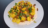 Křupavé gnocchi se slaninou a sýrovým krémem