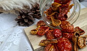 Rajčata sušená v horkovzdušné fritéze