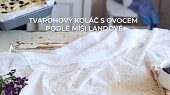 Tvarohový koláč s ovocem podle Míši Landové