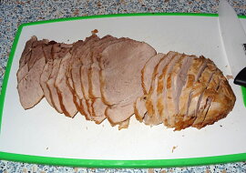 Vepřová kýta po myslivecku