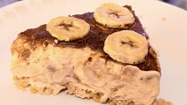 Banánový cheesecake