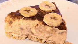 Banánový cheesecake