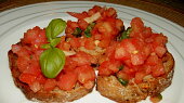 Bruschetta s rajčaty