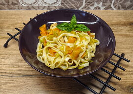 Udon nudle se zeleninou