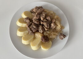 Bramborové knedlíky s dětskou krupičkou
