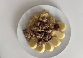Bramborové knedlíky s dětskou krupičkou