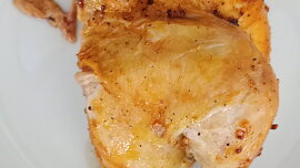 Mini kuřátko s nádivkou v horkovzdušné fritéze