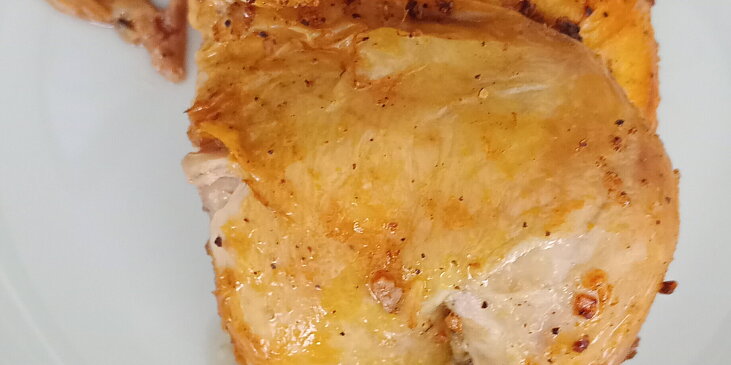 Mini kuřátko s nádivkou v horkovzdušné fritéze
