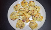 Slané mini croissanty z listového těsta