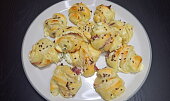Slané mini croissanty z listového těsta