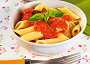 Penne s rajčatovo-bazalkovou omáčkou
