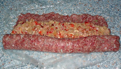 Roláda z mletého masa