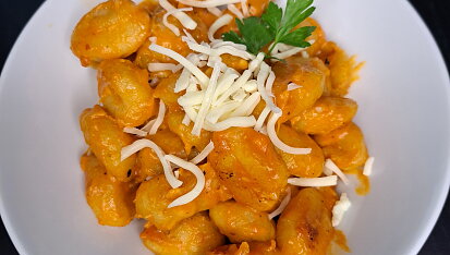 Gnocchi s rajčatovou omáčkou