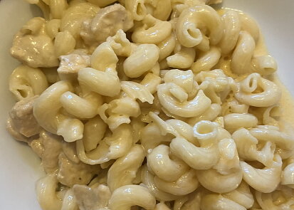 Špagety Alfredo