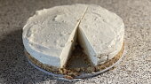 Nepečený cheesecake s želatinou (lze i bezlaktozy) (cheseecake bezlaktozový)