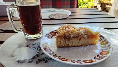 Rychlý jablečný koláč
