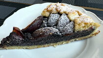 Švestkově-maková galetka