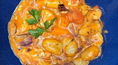 Zapečené gnocchi v rajčatové omáčce