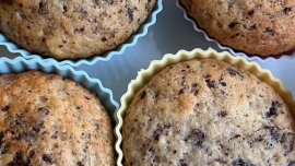 Banánové muffiny