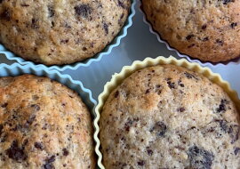 Banánové muffiny
