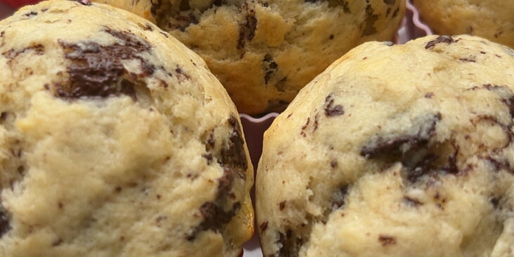 Banánové muffiny