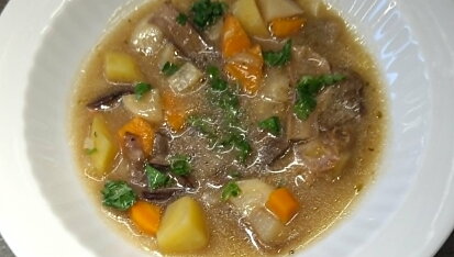 Bramboračka s houbami