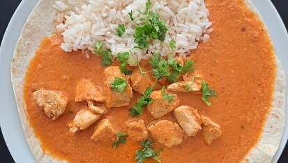 Butter chicken podle Pavla Berkyho