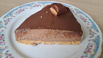 Nepečený Kinder Bueno cheesecake